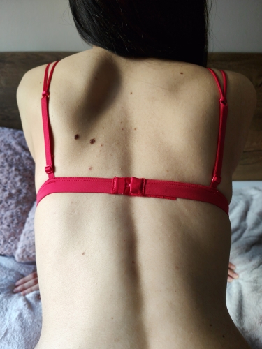Piros bralette