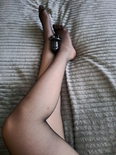 Fekete nylon harisnya 
